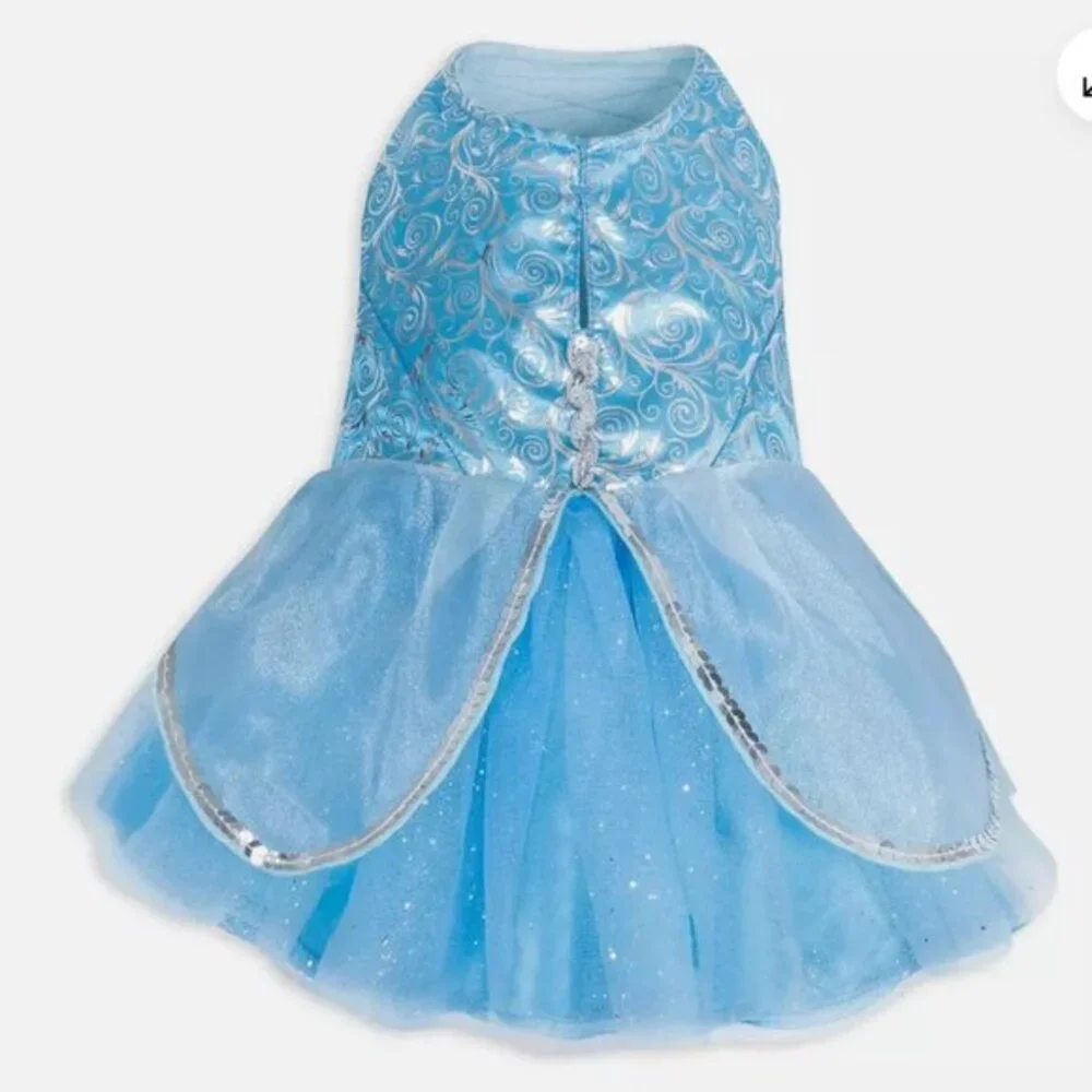 NWT Disney Tails Cinderella‎ Halloween Dog Pet Costume - Small-